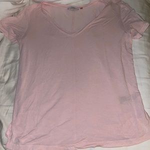 Pink v neck